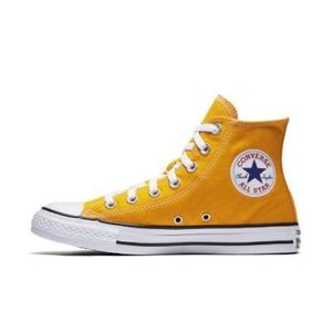 Warm Yellow Converse All Star High Tops